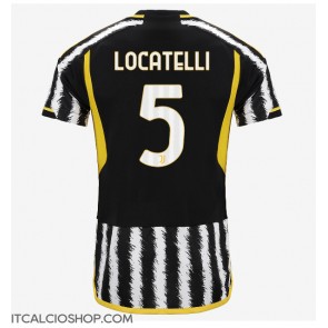 Juventus Manuel Locatelli #5 Prima Maglia 2023-24 Manica Corta